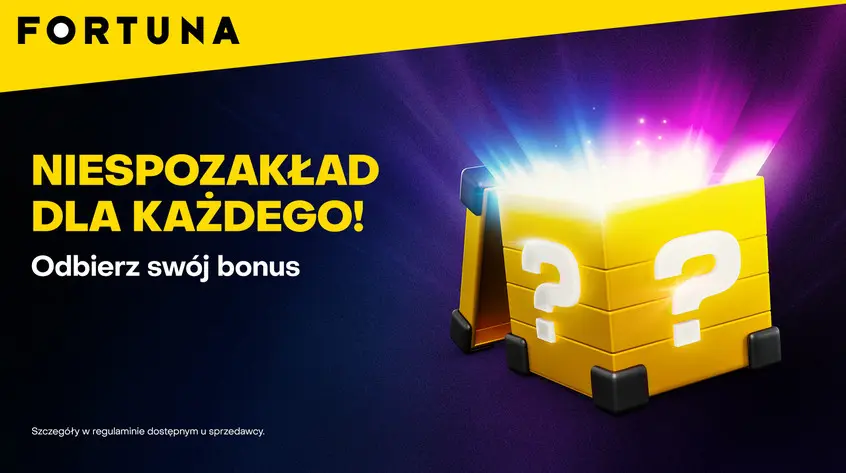 Nowa Oferta W FORTUNIE NiespoZaklad – Codzienny Bonus Dla Graczy Od 6 Do 15 Grudnia