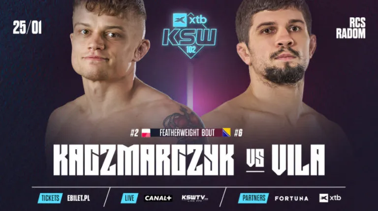 Patryk Kaczmarczyk Zmierzy Sie Z Ahmedem Vila Na Gali XTB KSW 102