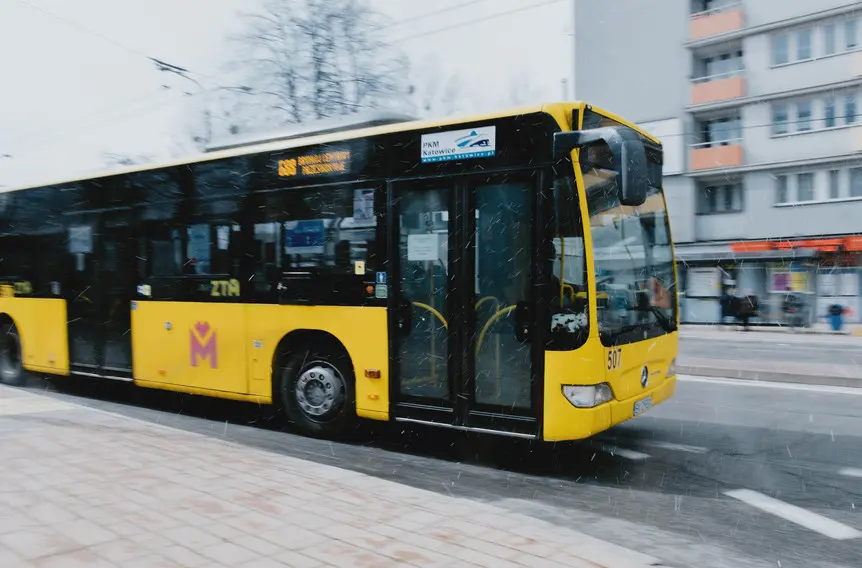 Autobus Lini 688 W Katowicach