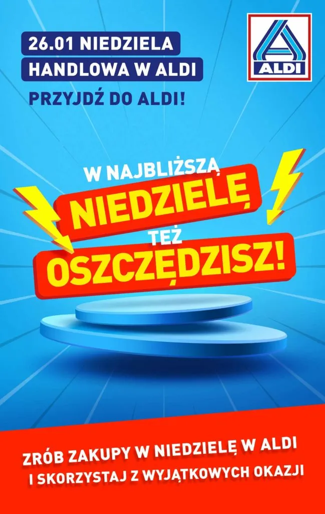 ALDI Niedziela Handlowa