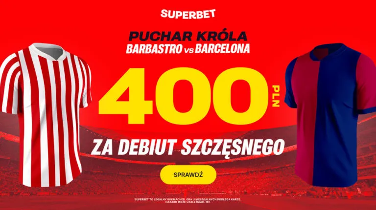 Kurs 200.00 W Superbet Na Debiut Wojciecha Szczesnego W Bramce Barcelony W Meczu Z Barbastro