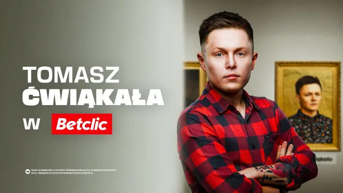 Tomasz Cwiakala Ambasadorem Marki Betclic