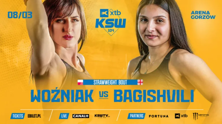 Ewelina Wozniak Z Nowa Przeciwniczka Na Gale XTB KSW 104