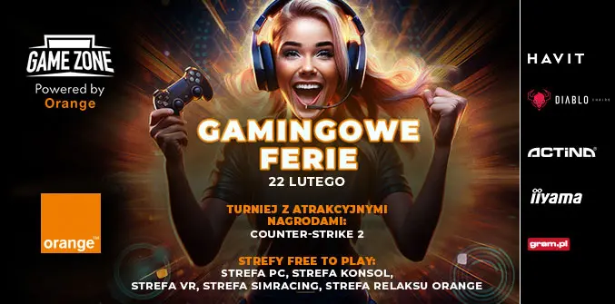 Game Zone Powered By Orange Gamingowa Sobota W Centrum Handlowym Plejada – Dzien Pelny Wirtualnej Rozrywki 17022025 3