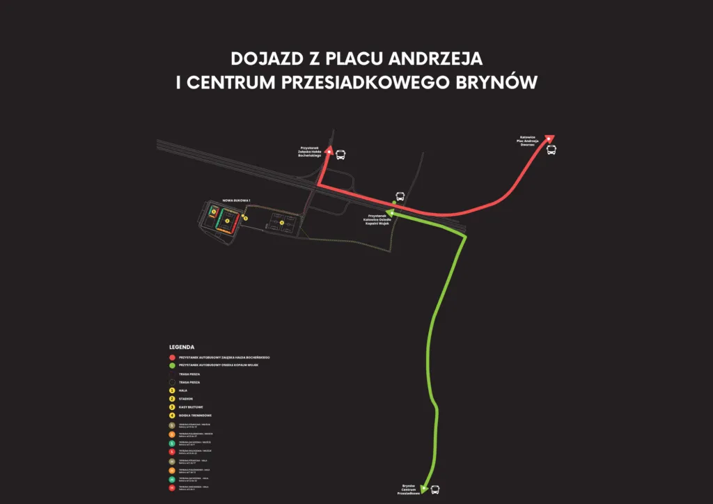 Mapa Linie Autobusowe Ogolna