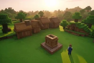 Minecraft Gra Postac
