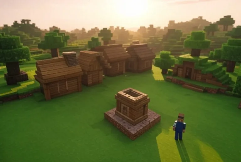 Minecraft Gra Postac
