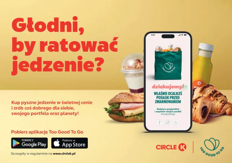 Ponad 127 Tysiecy Paczek Uratowanych Przed Zmarnowaniem. Circle K I Too Good To Go Pokazuja Jak Walczyc Z Kryzysem Zywnosciowym