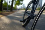 Rower Na Drodze Rowerowej Kola