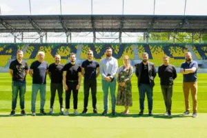 Delegacja FC Alexandria Odwiedzila Stadion W Katowicach