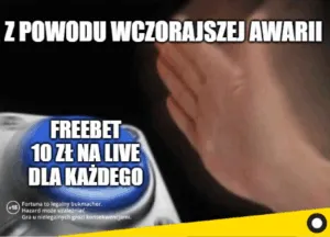 Fortuna Rekompensuje Uzytkownikom Problemy Techniczne. Dzis Darmowy Freebet 10 Zl Za Samo Logowanie