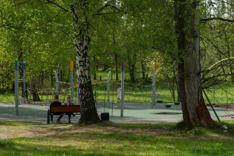 Rozbudowana Zostanie Strefa Aktywnosci I Wypoczynku Mieszkanca Przy Ul. Konnej W Katowicach Fot. KAW