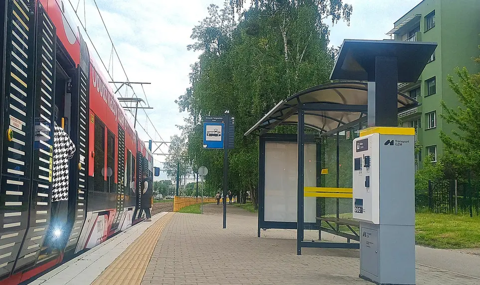 Solarny Automat Biletowy Bytom Stroszek Targowisko