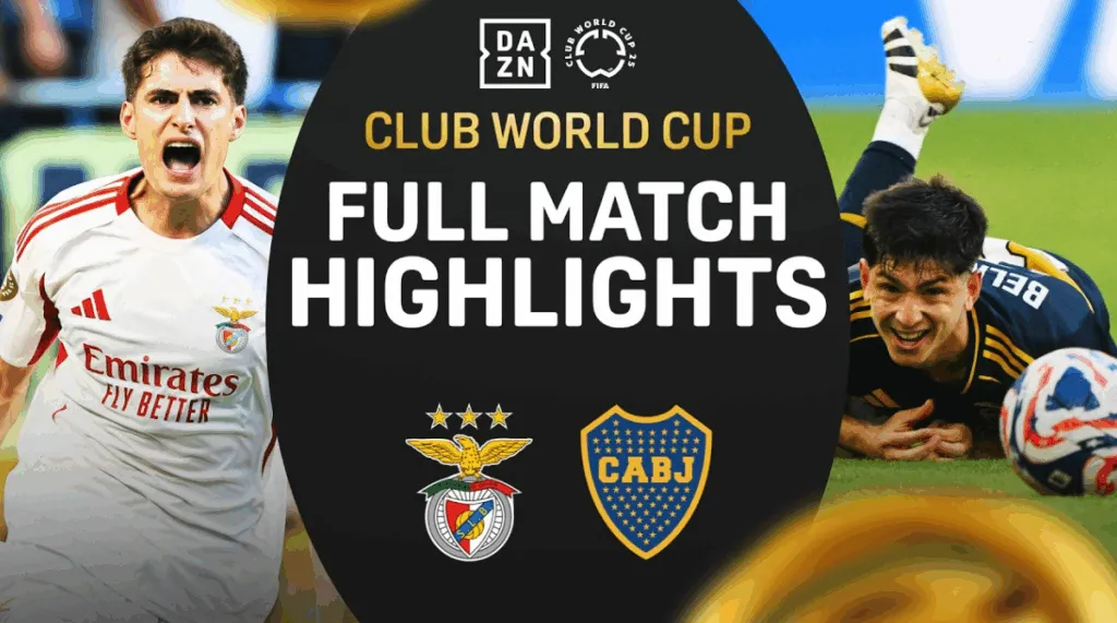Benfica Comes Back In THRILLER Against Boca Juniors