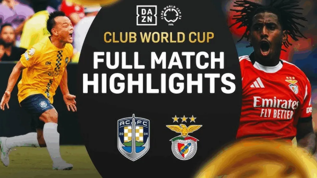 Benfica Hit Auckland City For SIX