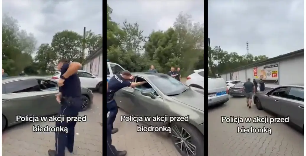 Bolko Biedronka Policja Uzyli Broni Ale Nie Powstrzymali Kierowcy. Policjant Ranny Rykoszetem