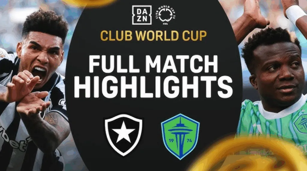 Botafogo Survive Late Scare To Beat Seattle Sounders 2 1