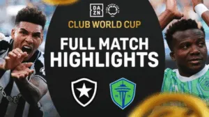 Botafogo Survive Late Scare To Beat Seattle Sounders 2 1