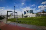 Kurtyna Wodna Przy Parku Boguckim W Katowicach Fot. KAW