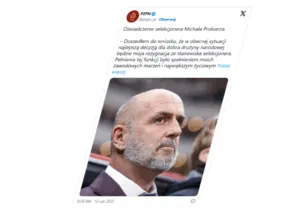 Michal Probierz Zrezygnowal Z Funkcji Selekconera