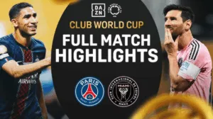 PSG Dominates Lionel Messi Inter Miami 4 0