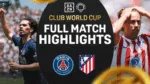 PSG OVERPOWER Atletico Madrid In 4 0 Finish