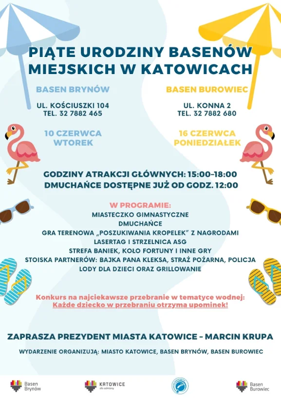 Piec Lat Katowickich Basenow Brynow I Burowiec W Katowicach