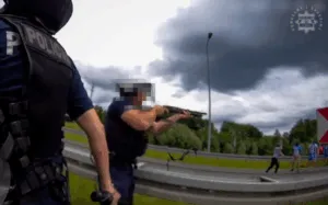 Policja Zapobiegla Konfrontacji Pseudokibicow Z Chorzowa I Jastrzebia Pod Mszana Fot Slaska Policja