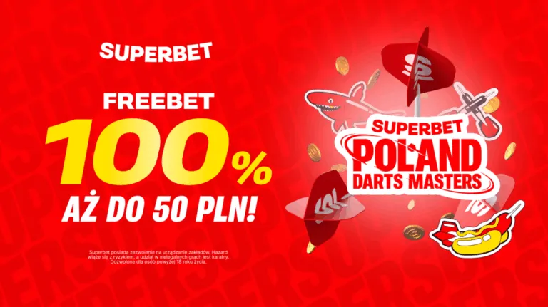 100 Zl W Freebetach Na Superbet Poland Darts Masters. Nowa Oferta Bukmachera 1