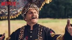 Bartlomiej Topa Jako Jan Pawel W Serialu 1670 Fot Youtube Netflix