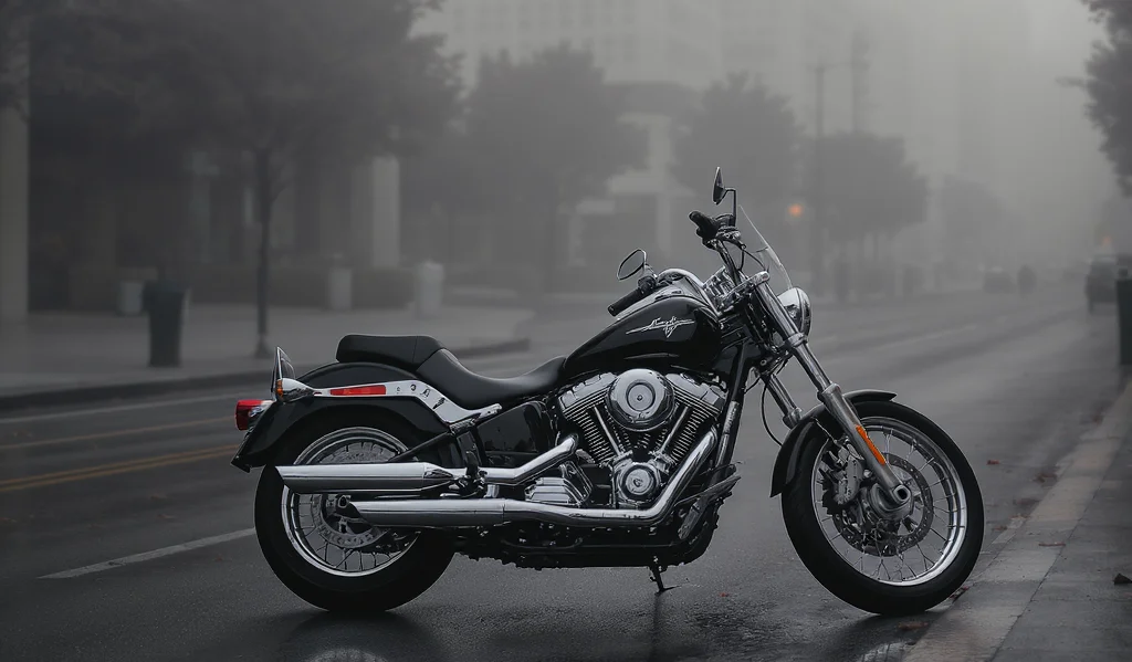 Motocykl W Miescie
