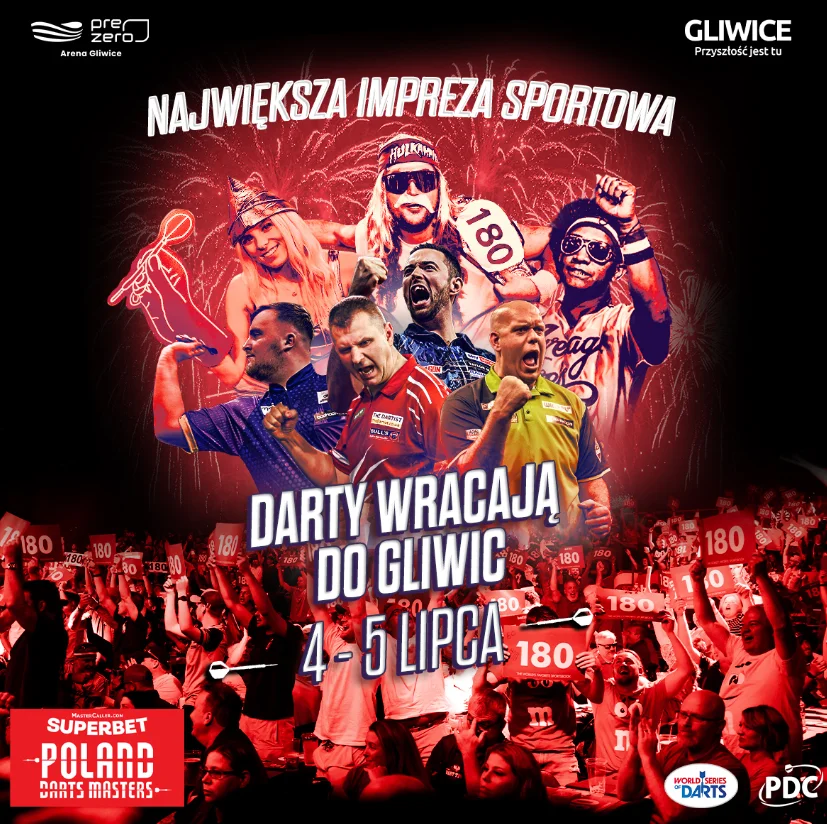 Superbet Poland Darts Masters Od Jutra W PreZero Arenie Gliwice 1