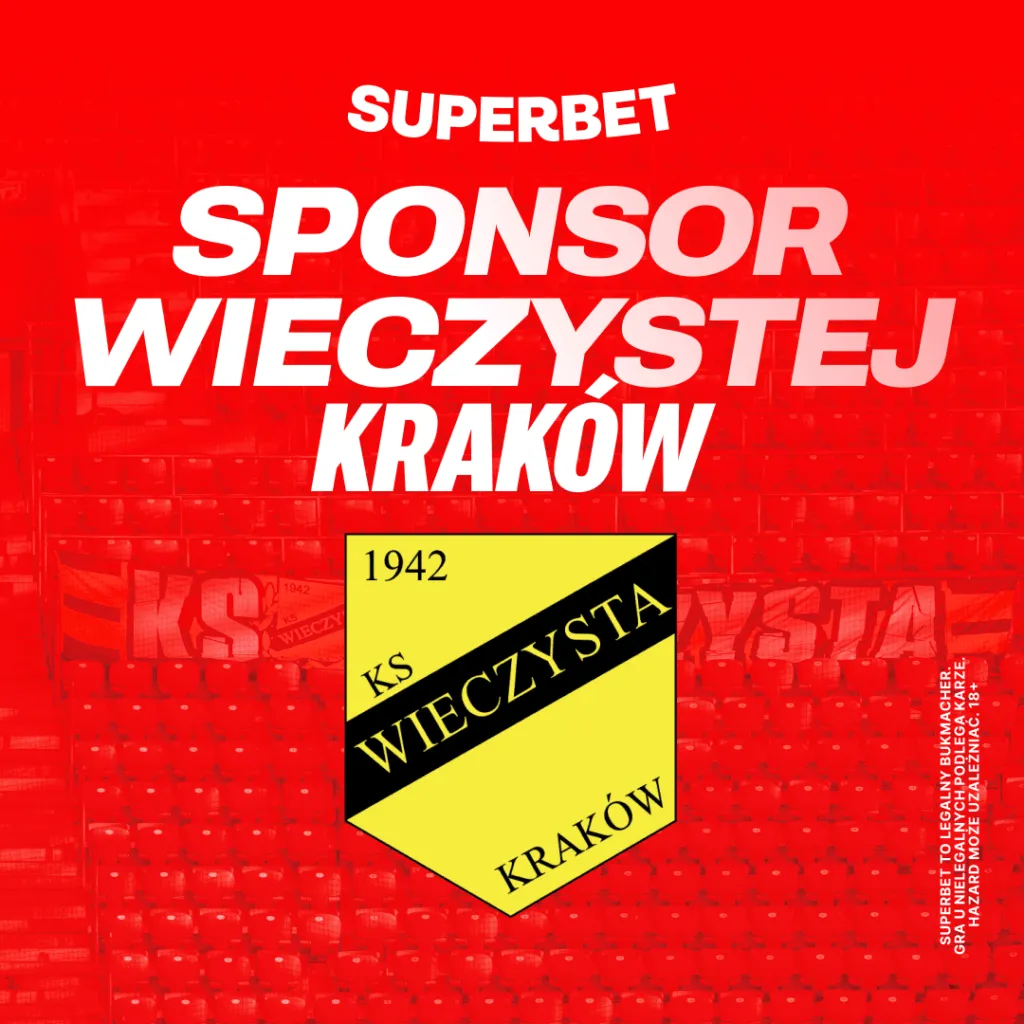 Superbet Rozszerza Wspolprace Z Wieczysta Krakow. Bukmacher Zwieksza Zaangazowanie W Polski Sport