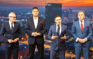Wiceminister Michal Jaros Przedstawil Zalozenia Powstania Polskiego Trojkata ICT Z Udzialem Katowic Fot. S. Rybok