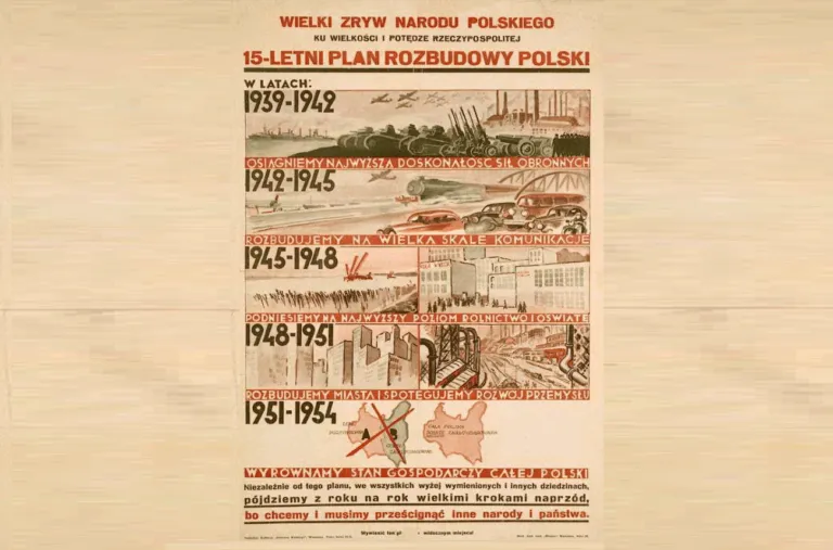 15 Letni Plan Rozbudowy Polski. Ambitna Wizja Modernizacji Przerwana Przez Wojne