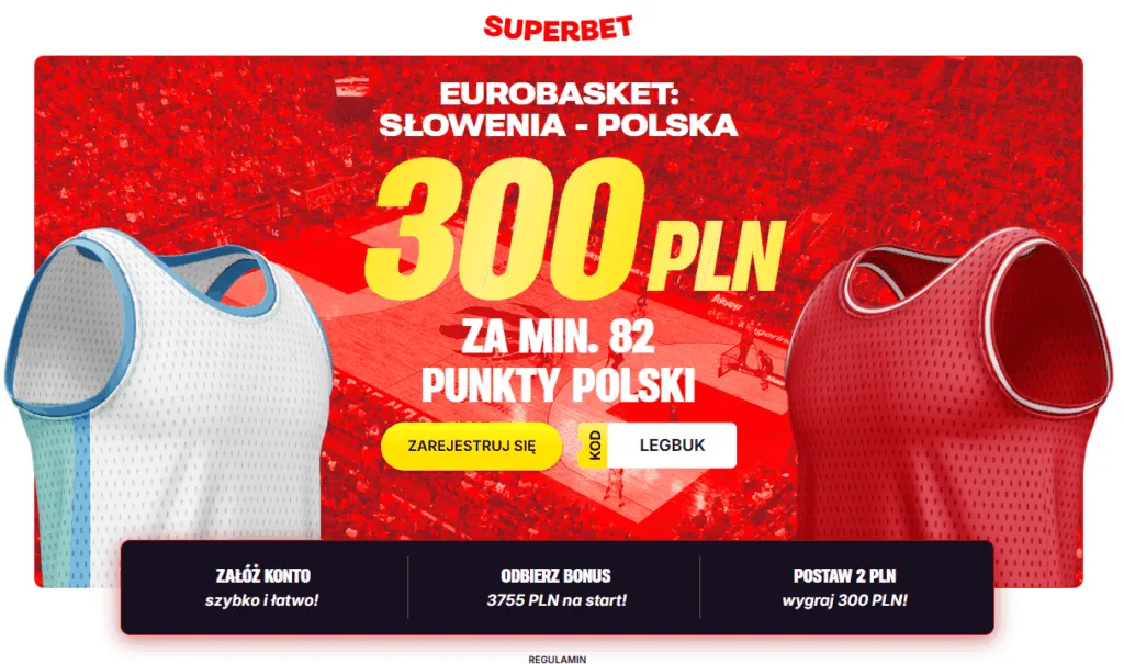 300 PLN Za Minimum 82 Punkty Polski W Meczu Ze Slowenia