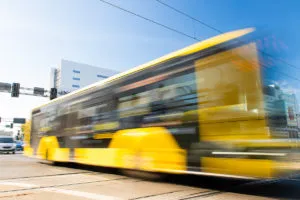 Autobus Skrzyzowanie Ulic Sokolskiej Z Chorzowska W Katowicach