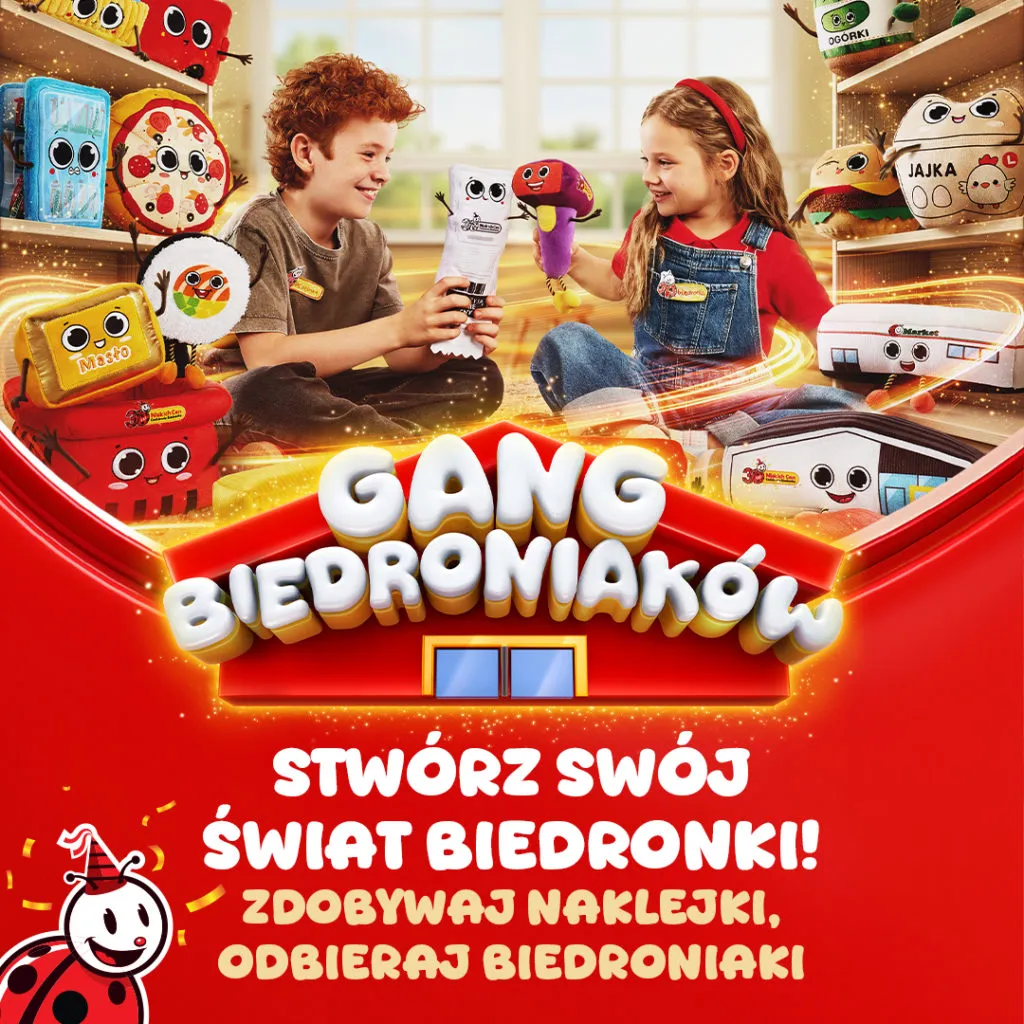 Gang Biedroniakow 2025. Nowa Akcja Maskotkowa Biedronki