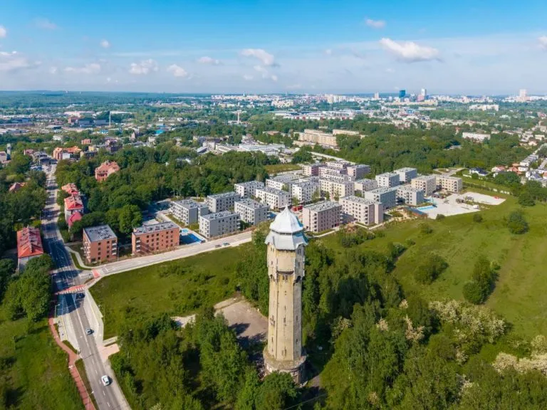 Katowice Korczaka Widok Z Drona