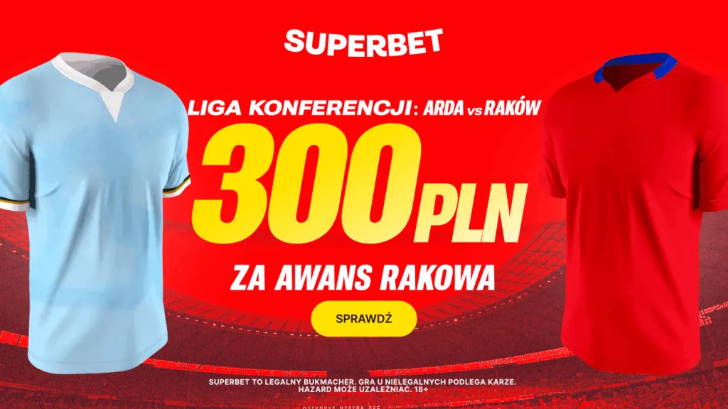 Kurs 150.0 Na Awans Rakowa Czestochowa Do Fazy Ligowej Ligi Konferencji