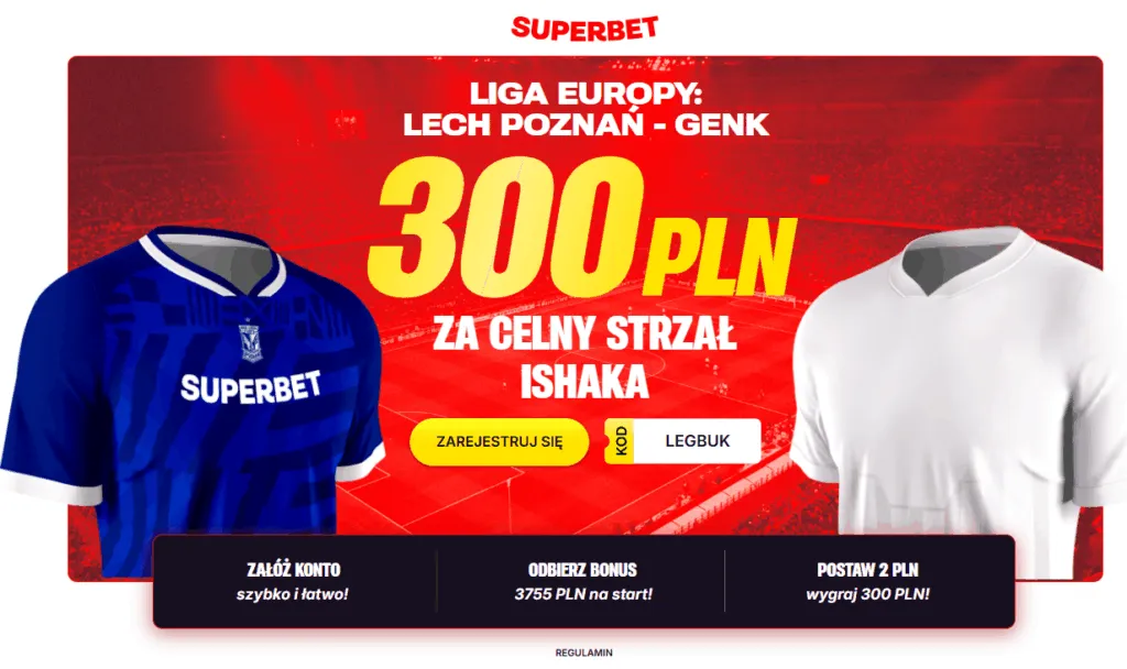 Kurs 150.0 Na Celny Strzal Mikaela Ishaka W Meczu Lech Poznan Genk W Superbet