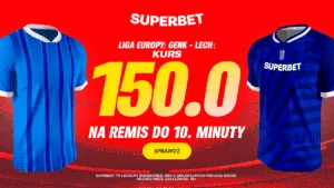 Kurs 150.0 Na Remis Do 10. Minuty W Meczu Genk Lech Poznan
