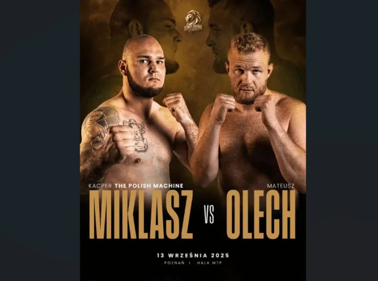 Pierwsze Oficjalne Zestawienie Na Kings Arena Kacper Miklasz Vs Mateusz Olech – Walka Stylow 13 Wrzesnia W Poznaniu