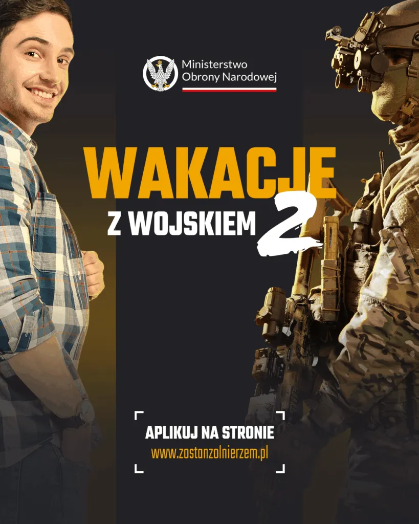 Plakat Wakacje Z Wojskiem