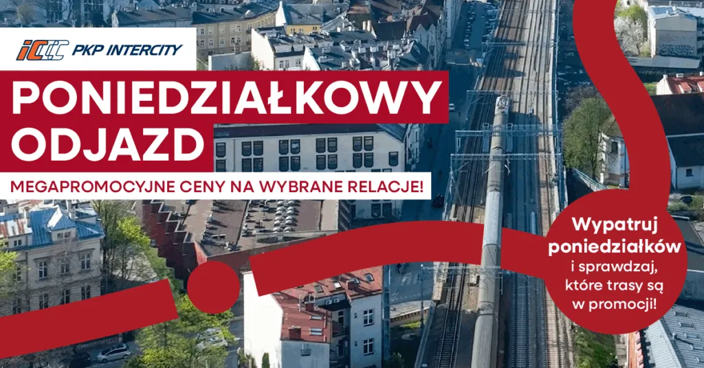 Poniedzialkowy Odjazd Z PKP Intercity Tansze Bilety Na Trasie Warszawa – Katowice