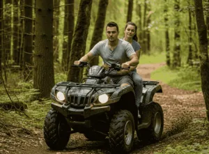 Quad Z Pasazerami