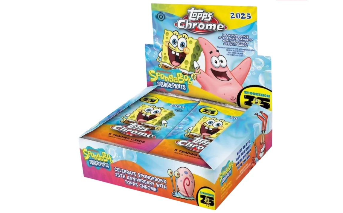 SpongeBob Kanciastoporty Karty Kolekcjonerskie