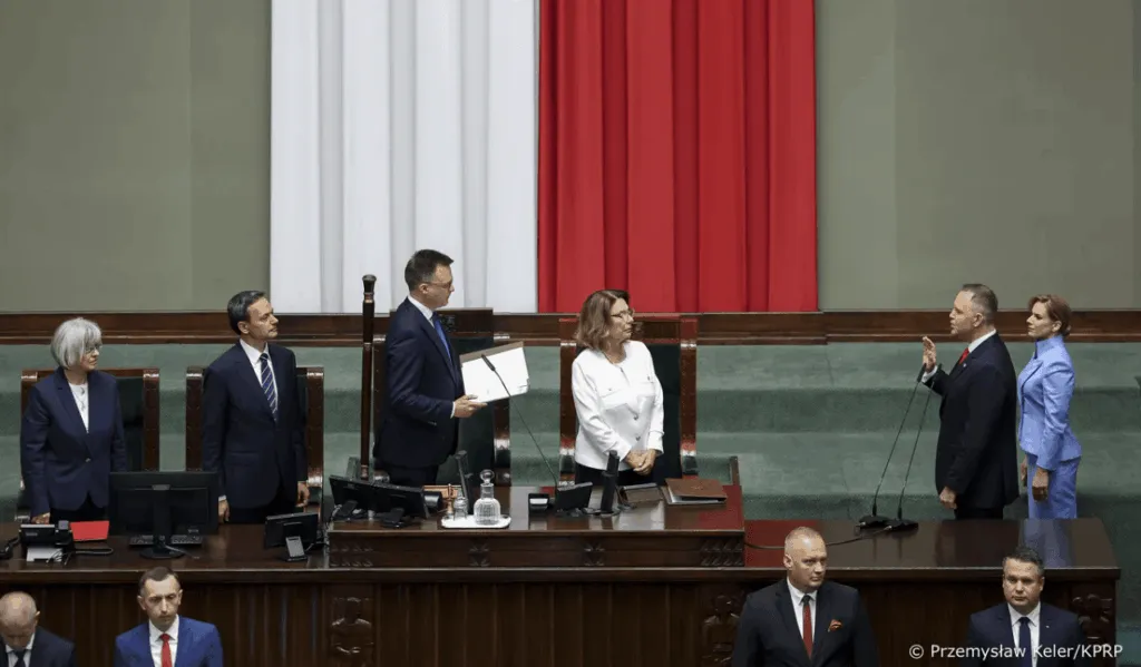 Zaprzysiezenie Prezydenta RP Karola Nawrockiego Fot Przemyslaw Keler KPRP