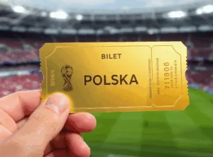 Zloty Bilet Polska Pilka Nozna Stadion