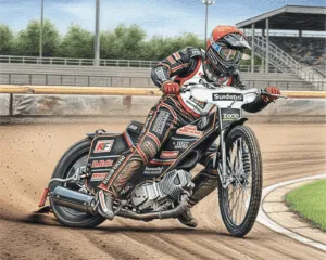 Zuzlowiec Spedway Zyzel Motocykl